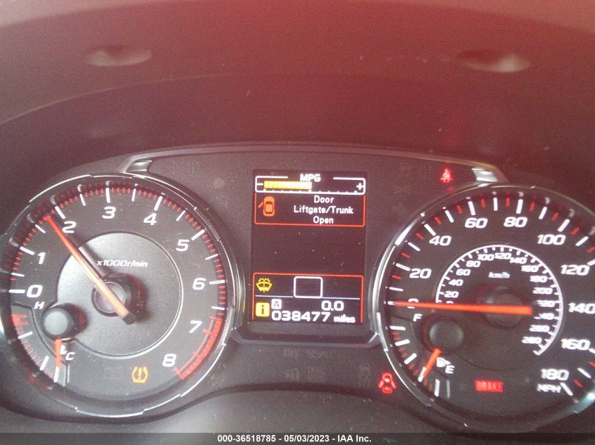 2018 SUBARU WRX - JF1VA1A60J9839533