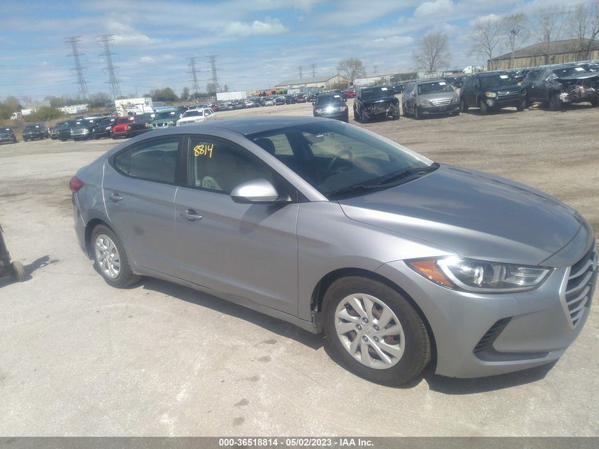 VIN 5NPD74LFXHH139748 2017 HYUNDAI ELANTRA SE