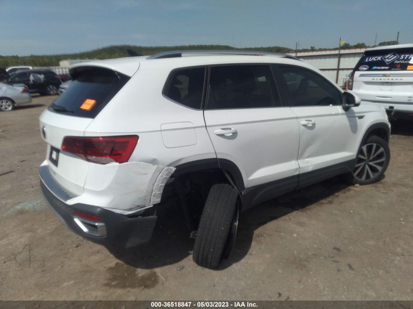2022 VOLKSWAGEN TAOS SE - 3VVRX7B22NM041391
