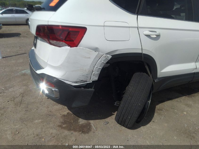 2022 VOLKSWAGEN TAOS SE - 3VVRX7B22NM041391