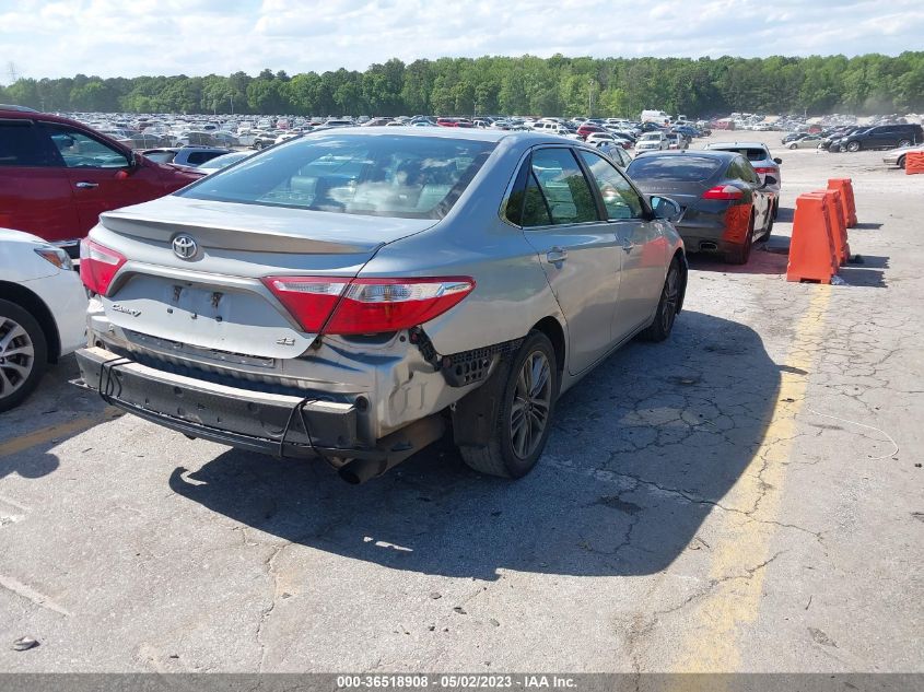 2016 TOYOTA CAMRY XLE/SE/LE/XSE - 4T1BF1FK3GU574550