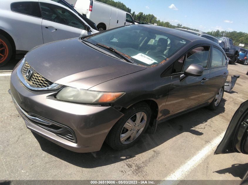 2013 HONDA CIVIC SDN LX - 2HGFB2F52DH534123