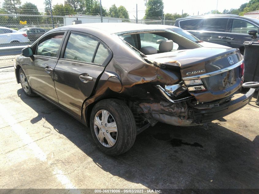 2013 HONDA CIVIC SDN LX - 2HGFB2F52DH534123