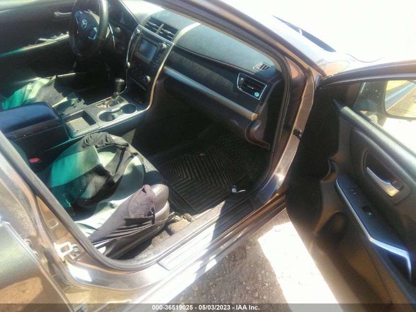 2015 TOYOTA CAMRY XLE/SE/LE/XSE - 4T1BF1FK3FU007818