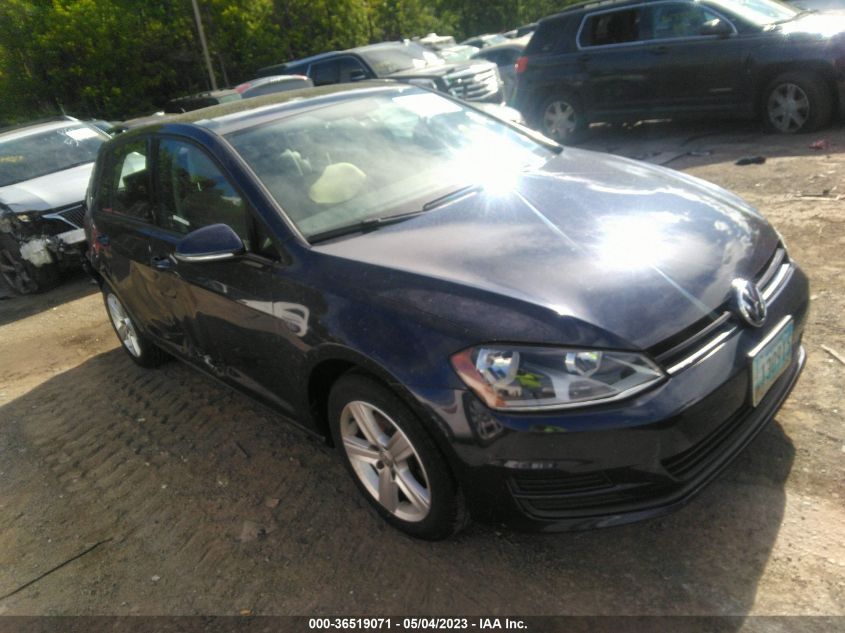 2017 VOLKSWAGEN GOLF S - 3VW217AU5HM068963