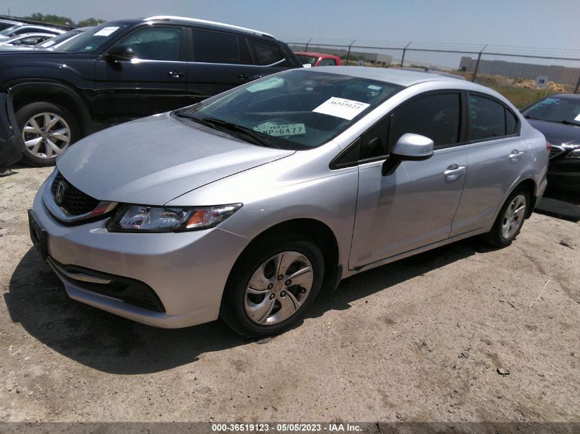 2013 HONDA CIVIC SDN LX - 2HGFB2F5XDH560534