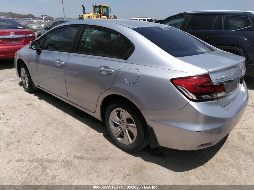 2013 HONDA CIVIC SDN LX - 2HGFB2F5XDH560534
