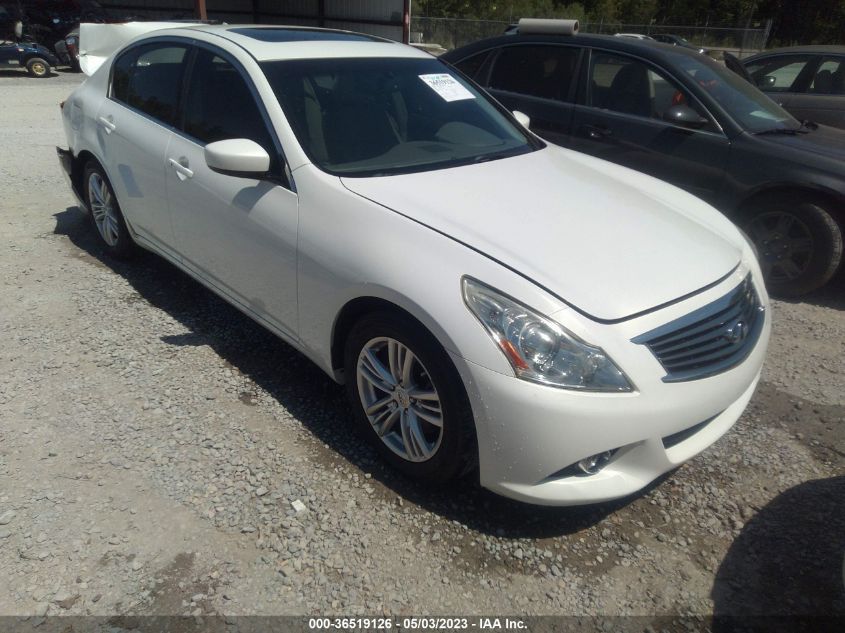 2013 INFINITI G37 SEDAN JOURNEY - JN1CV6AP0DM725029