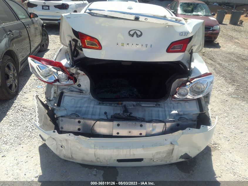 2013 INFINITI G37 SEDAN JOURNEY - JN1CV6AP0DM725029