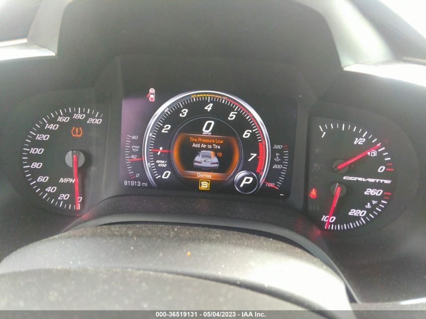 2015 CHEVROLET CORVETTE 1LT - 1G1YB3D70F5116583