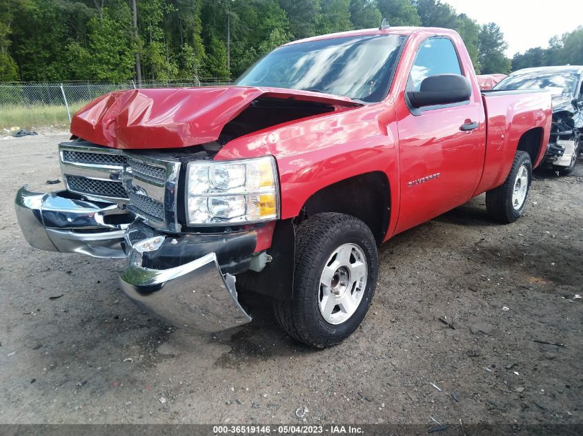 2013 CHEVROLET SILVERADO 1500 WORK TRUCK - 1GCNCPEA7DZ301132