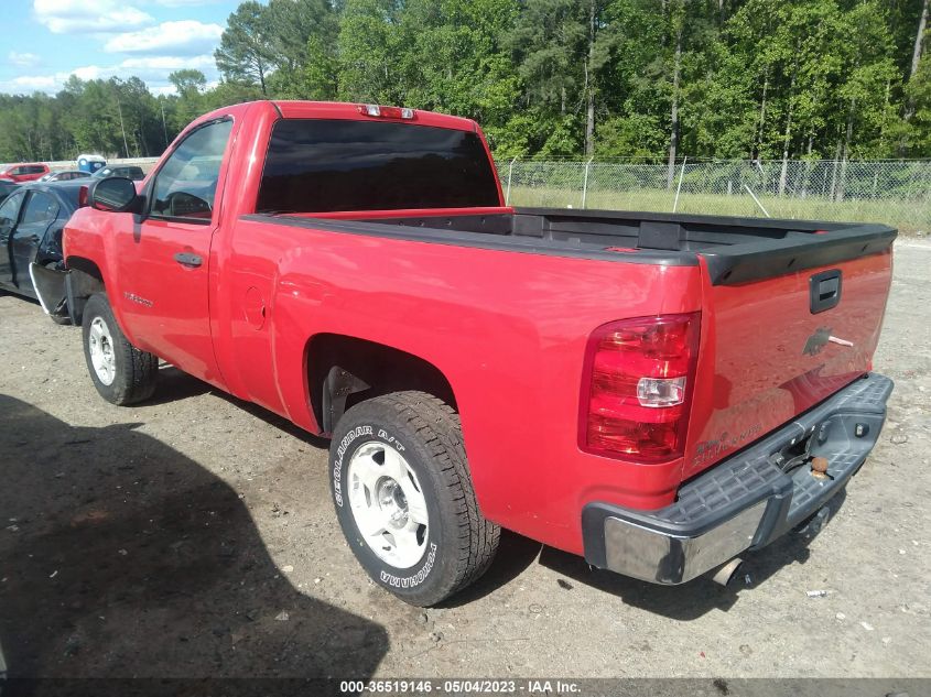 2013 CHEVROLET SILVERADO 1500 WORK TRUCK - 1GCNCPEA7DZ301132