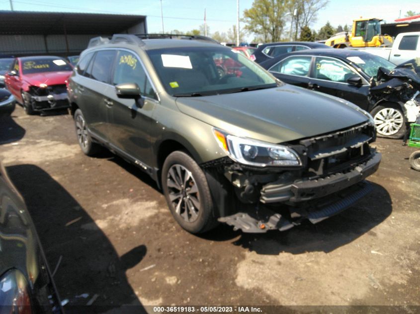 2017 SUBARU OUTBACK LIMITED - 4S4BSANC6H3247170