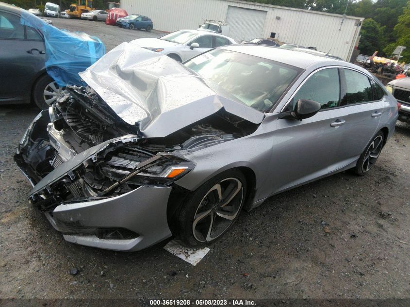 2022 HONDA ACCORD SEDAN SPORT - 1HGCV1F3XNA123023