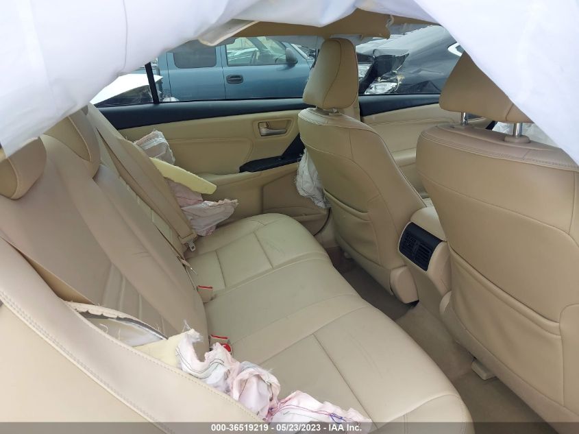 2017 TOYOTA CAMRY XLE/SE/LE/XSE - 4T1BF1FK1HU724253