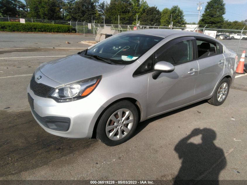 2013 KIA RIO LX - KNADM4A36D6231913