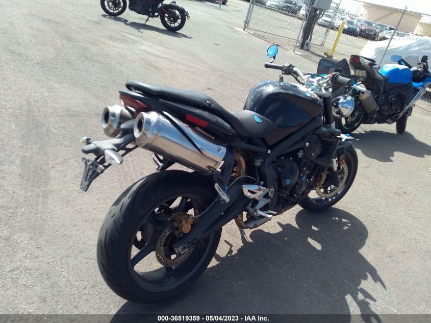 2009 TRIUMPH MOTORCYCLE STREET TRIPLE 675 - SMTD01NE59J381848