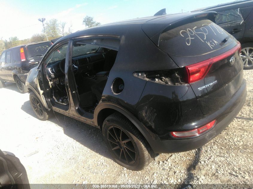 2017 KIA SPORTAGE LX - KNDPMCAC2H7056568
