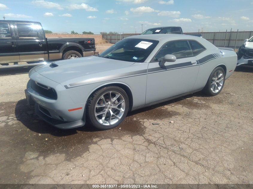 VIN 2C3CDZJG3MH587222 2021 DODGE CHALLENGER GT