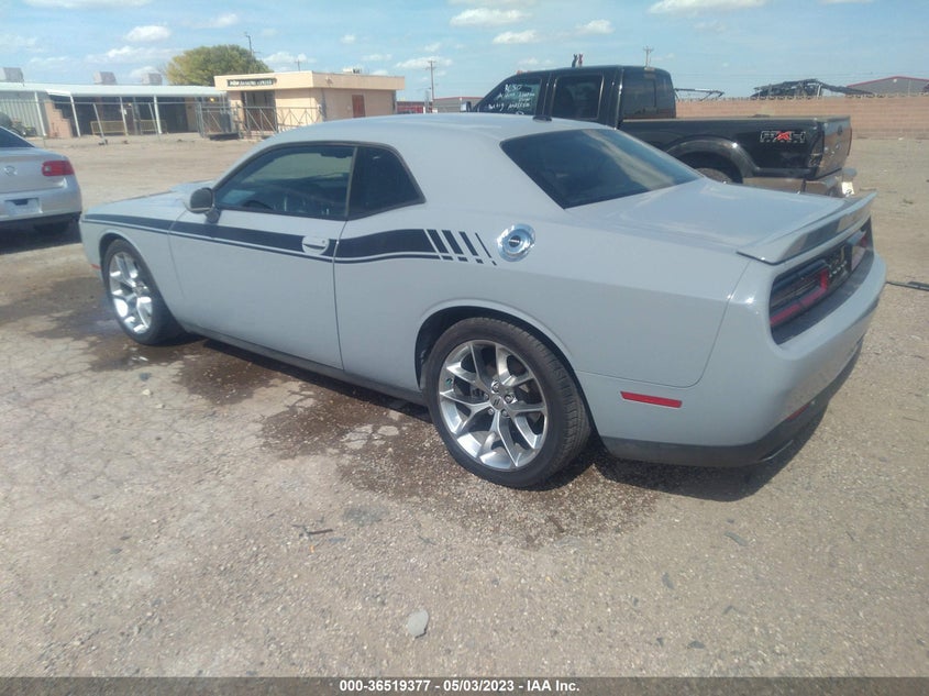 VIN 2C3CDZJG3MH587222 2021 DODGE CHALLENGER GT