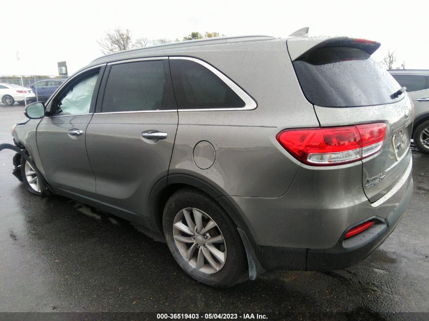 2018 KIA SORENTO LX - 5XYPG4A39JG412813