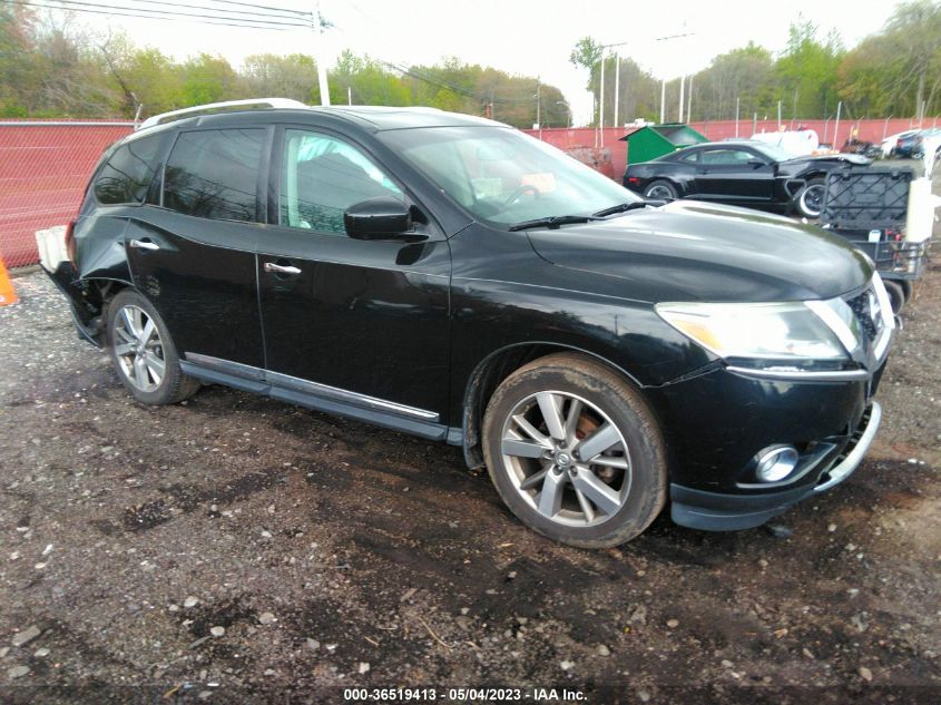 2014 NISSAN PATHFINDER PLATINUM - 5N1AR2MM2EC637797