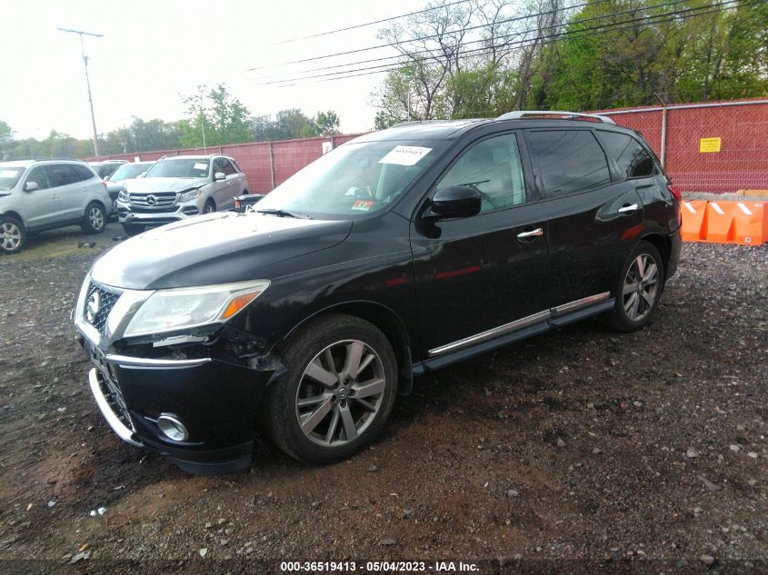 2014 NISSAN PATHFINDER PLATINUM - 5N1AR2MM2EC637797
