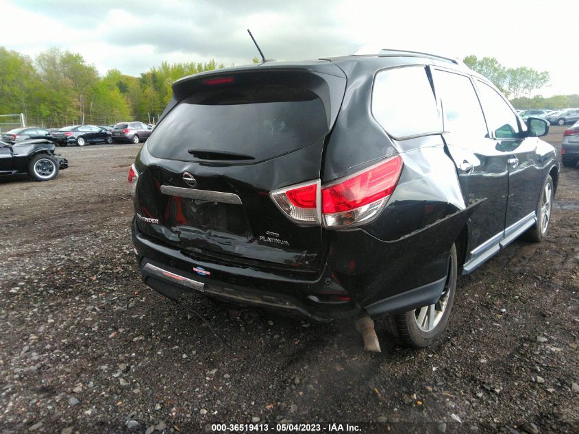 2014 NISSAN PATHFINDER PLATINUM - 5N1AR2MM2EC637797
