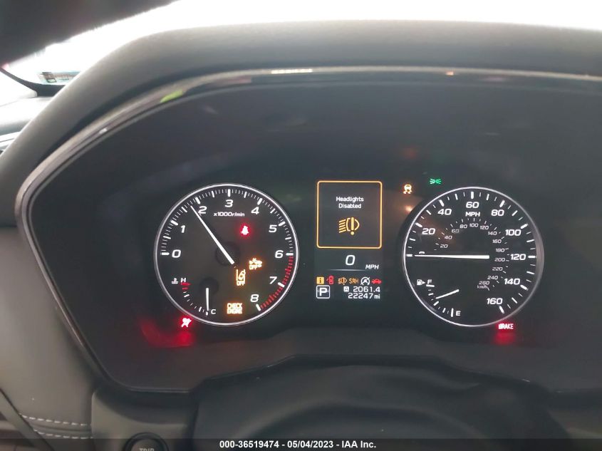 2022 SUBARU OUTBACK PREMIUM - 4S4BTADC8N3217601