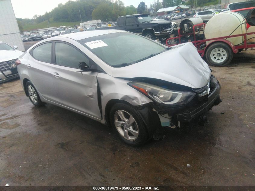 2015 HYUNDAI ELANTRA SE - KMHDH4AE3FU263902