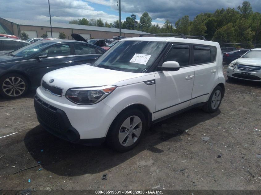 2016 KIA SOUL BASE - KNDJN2A28G7397072