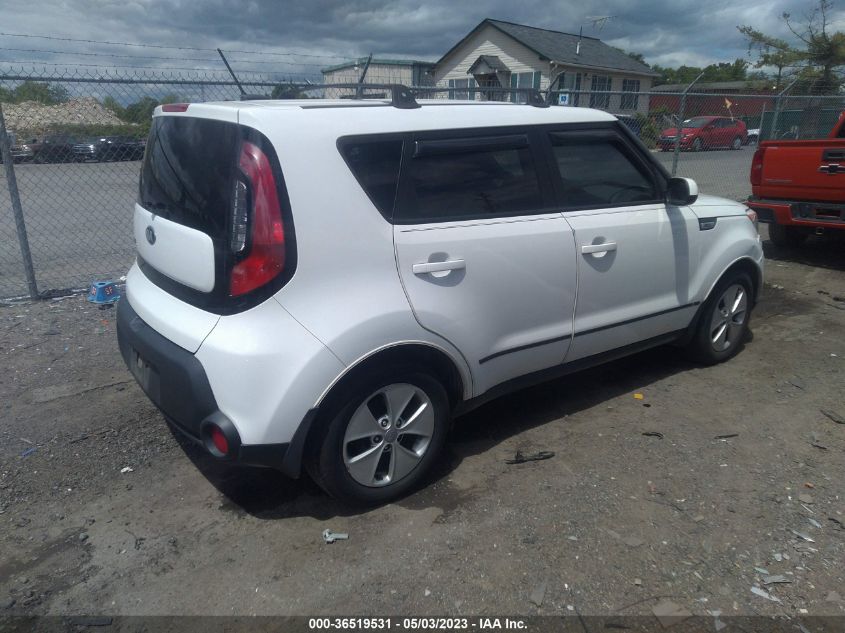 2016 KIA SOUL BASE - KNDJN2A28G7397072