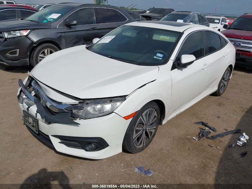 2017 HONDA CIVIC SEDAN EX-L - 19XFC1F77HE020258