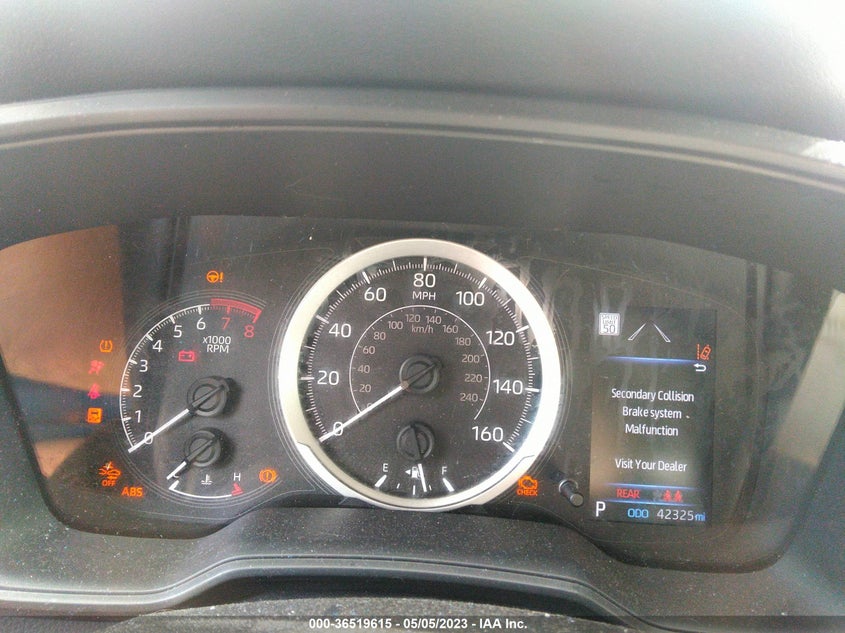 VIN JTDEPMAE3NJ220155 2022 TOYOTA COROLLA LE