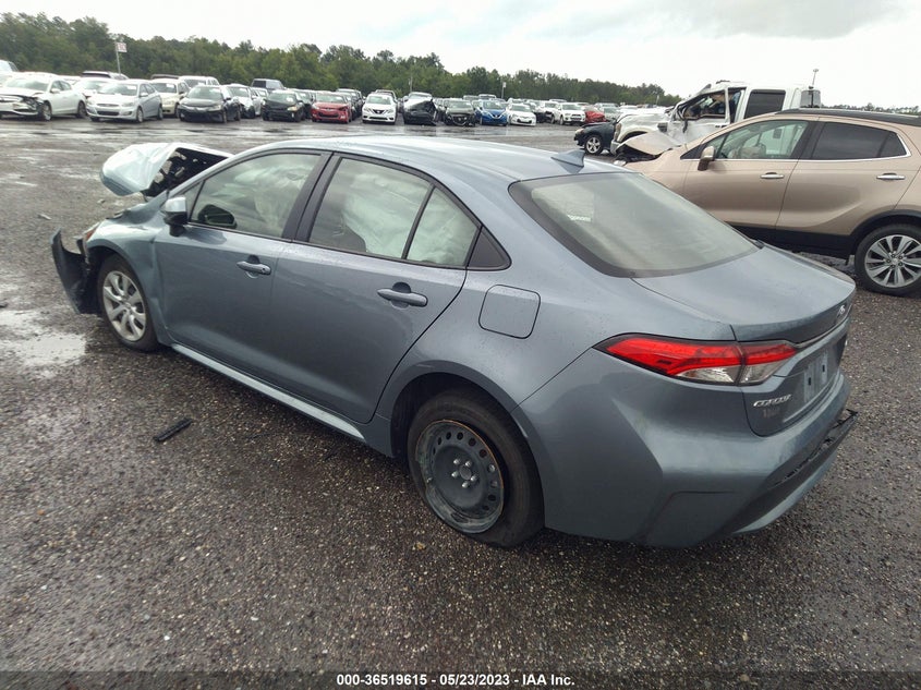 VIN JTDEPMAE3NJ220155 2022 TOYOTA COROLLA LE