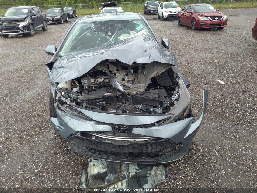 VIN JTDEPMAE3NJ220155 2022 TOYOTA COROLLA LE