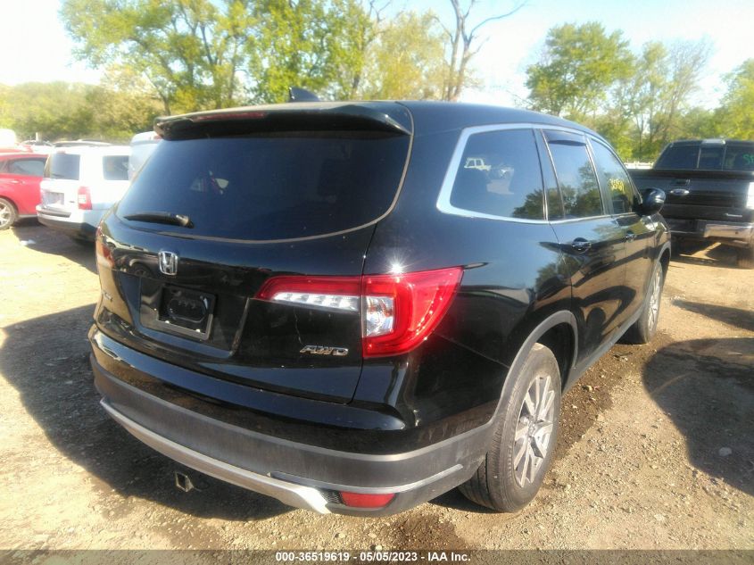 2020 HONDA PILOT EX-L - 5FNYF6H55LB068661