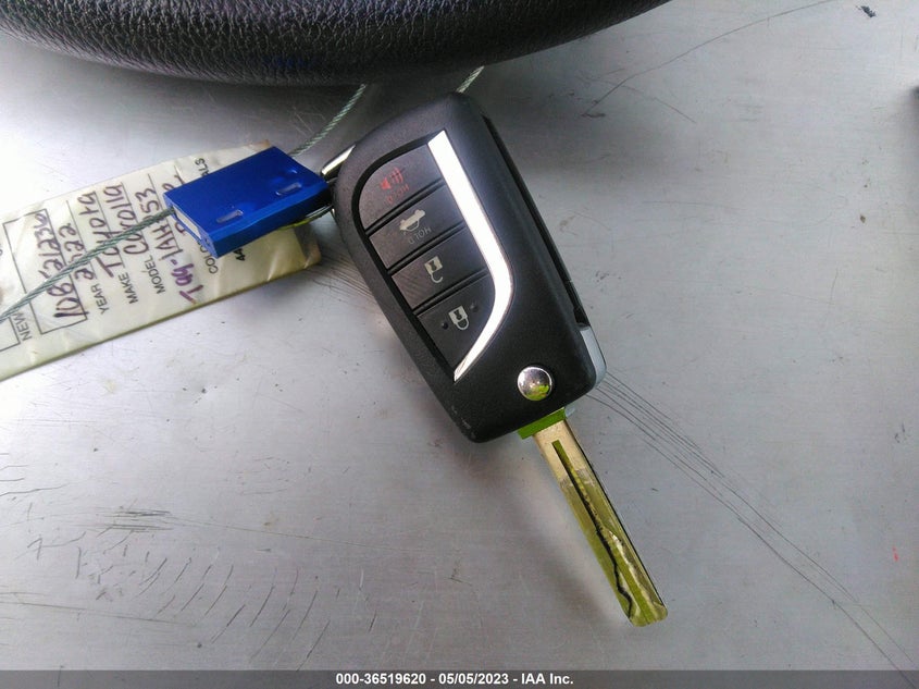 VIN 5YFEPMAE2NP373542 2022 TOYOTA COROLLA LE