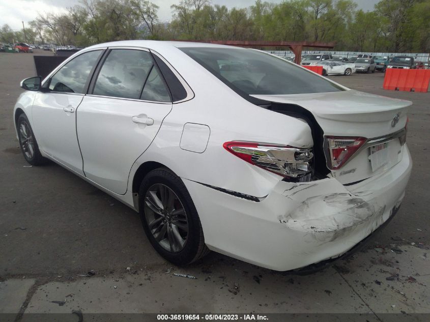 2017 TOYOTA CAMRY XLE/SE/LE/XSE - 4T1BF1FK7HU399852