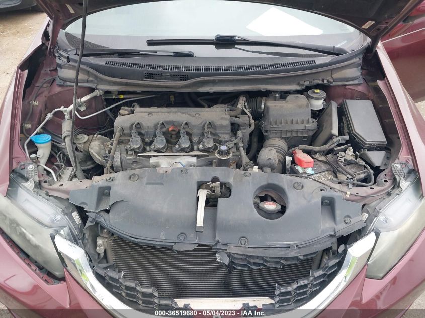 2013 HONDA CIVIC SDN EX - 19XFB2F86DE017962