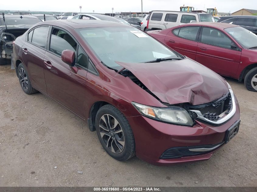 2013 HONDA CIVIC SDN EX - 19XFB2F86DE017962