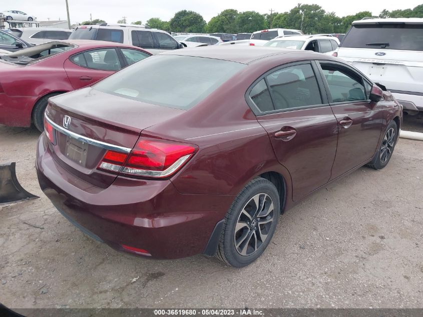 2013 HONDA CIVIC SDN EX - 19XFB2F86DE017962