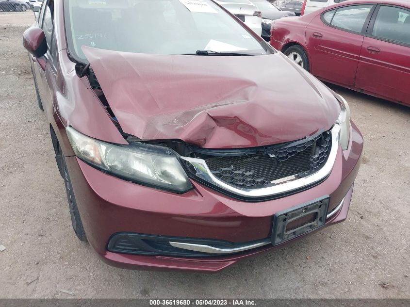 2013 HONDA CIVIC SDN EX - 19XFB2F86DE017962