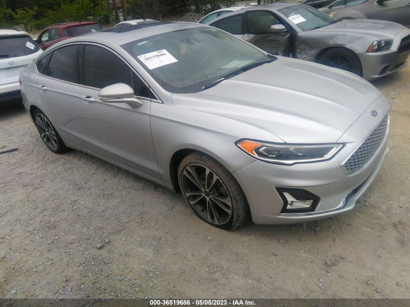 2019 FORD FUSION TITANIUM - 3FA6P0D9XKR139625