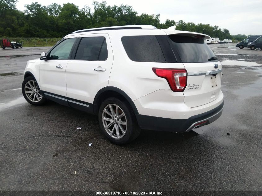 2017 FORD EXPLORER LIMITED - 1FM5K7F87HGC70248