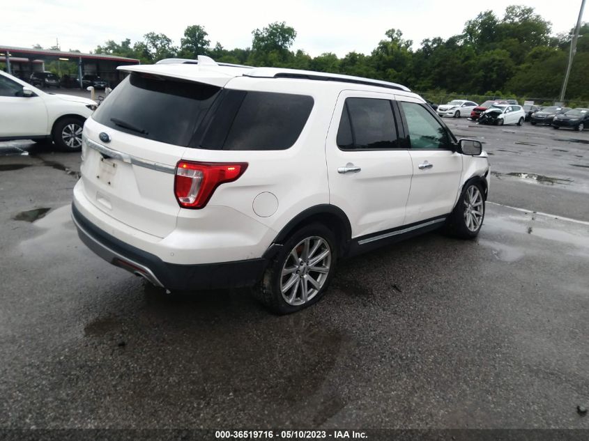 2017 FORD EXPLORER LIMITED - 1FM5K7F87HGC70248