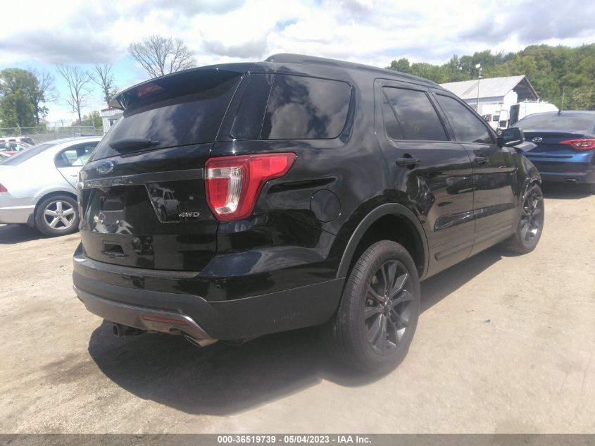 2017 FORD EXPLORER XLT - 1FM5K8D88HGC16658