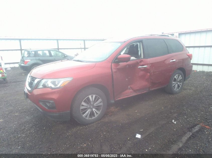 2017 NISSAN PATHFINDER SL - 5N1DR2MM1HC665026