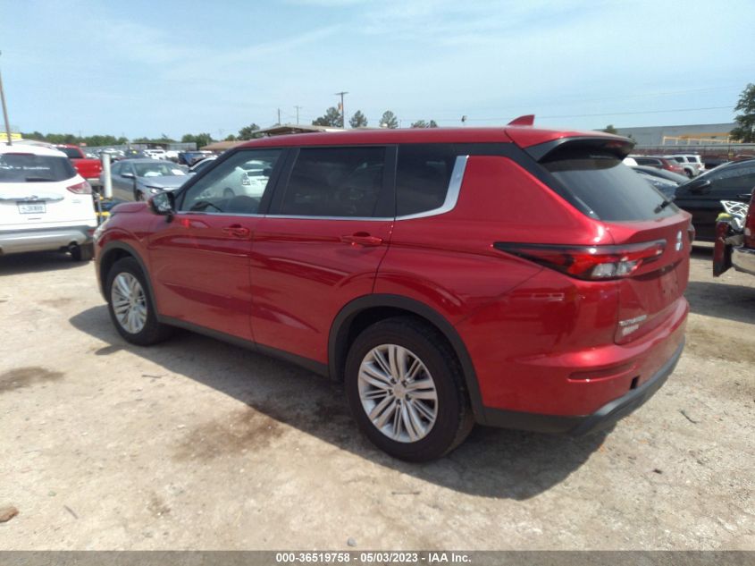 2022 MITSUBISHI OUTLANDER ES - JA4J4TA85NZ051280