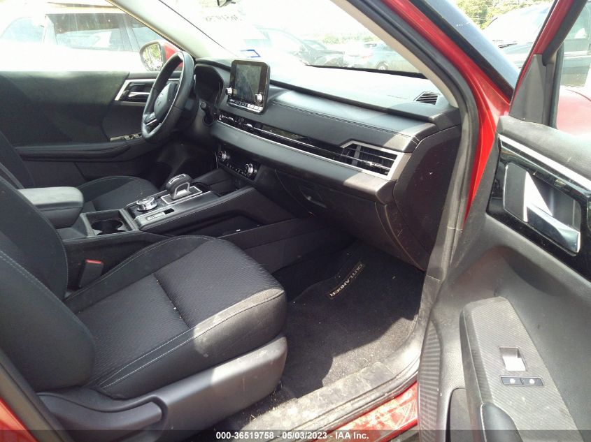 2022 MITSUBISHI OUTLANDER ES - JA4J4TA85NZ051280